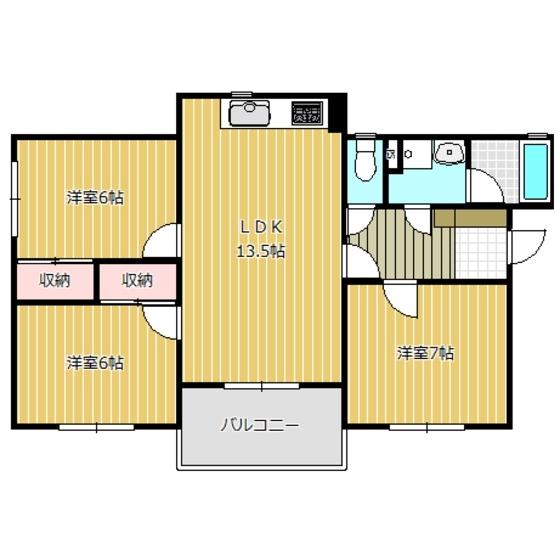 ランドール大岩 間取り図画像