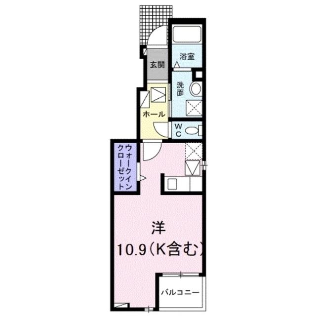 ベル　アウローラ（101） 間取り図画像