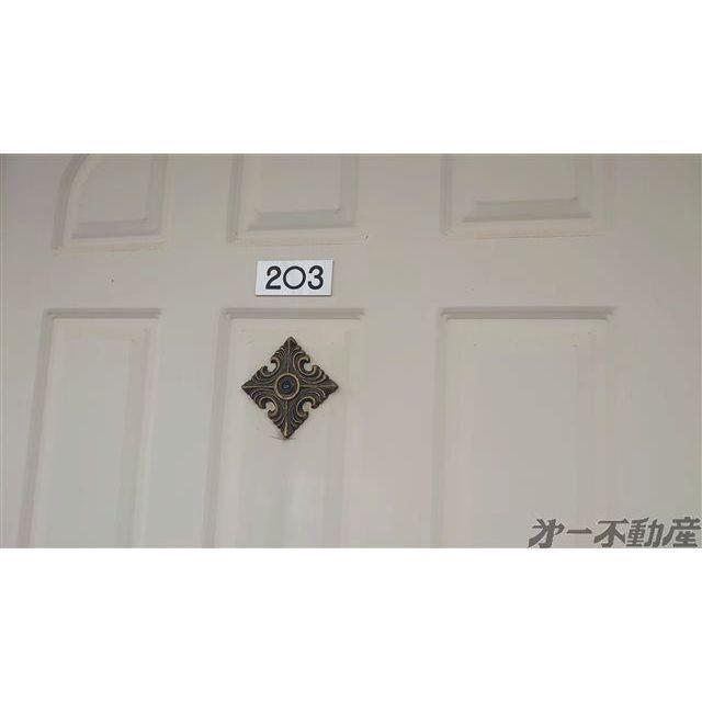 メゾンタワーサイド・（203） 玄関