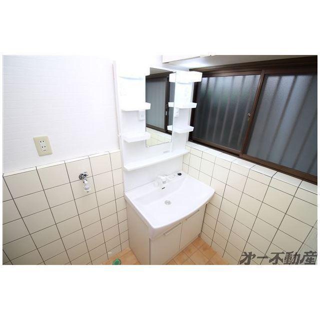 沓谷3丁目戸建貸家（1） 洗面
