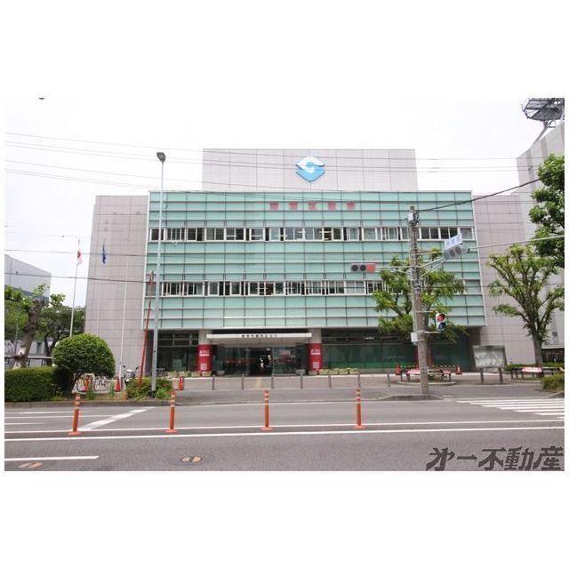 静岡市 駿河区役所：450m