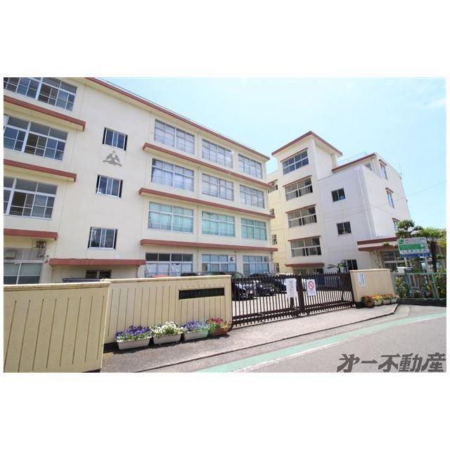 静岡市立大里東小学校：350m
