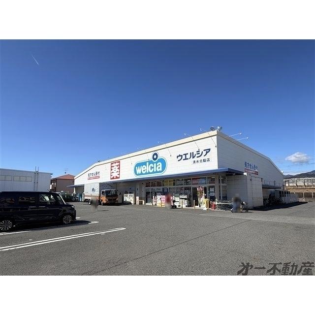 ウエルシア清水北脇店：1200m