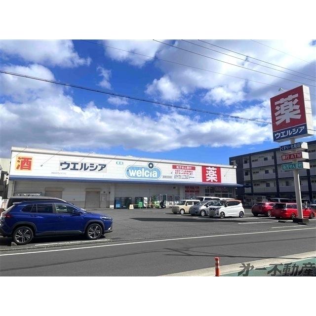 ウエルシア静岡中原店：600m