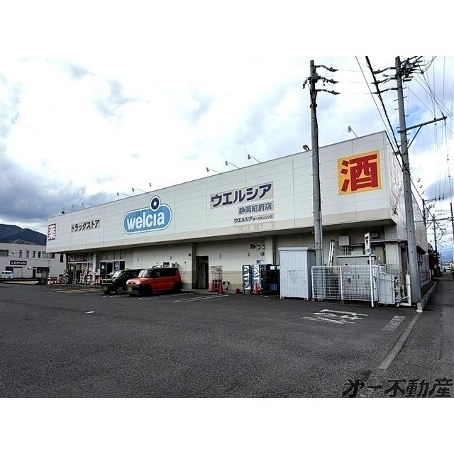 ウエルシア静岡昭府店：450m