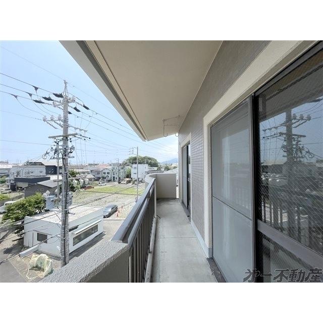 ハピネス西の原（405） バルコニー