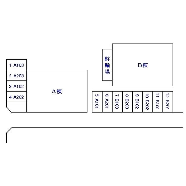 メゾンエーグルB棟（203） 物件画像
