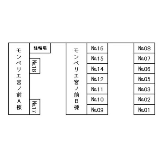 モンペリエ宮ノ前・（B102） 物件画像