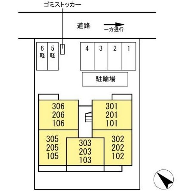 D crest中田本町（203） 物件画像