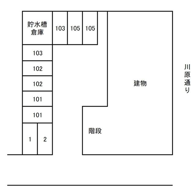 シャトレー東新田・（105） 物件画像