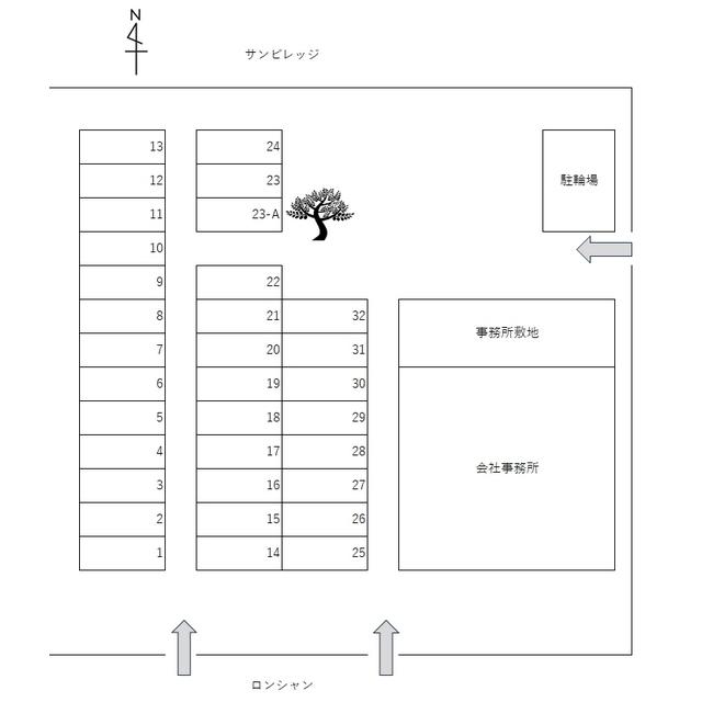 静岡市葵区古庄駐車場 物件画像