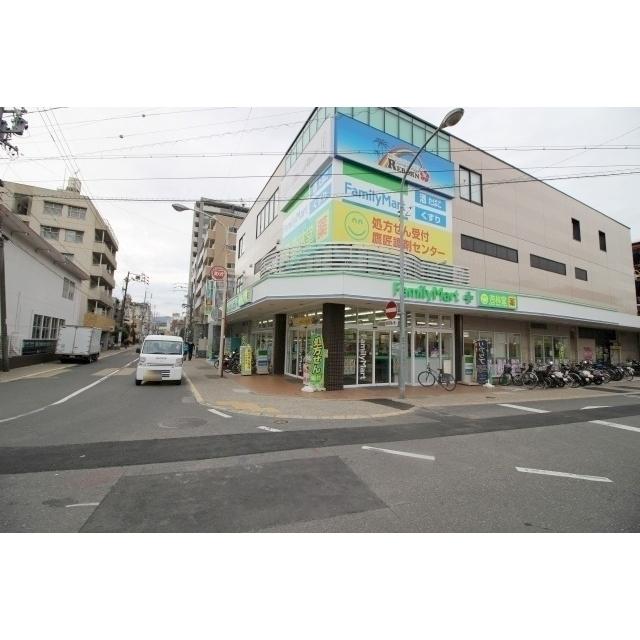 ファミリーマート杏林堂静岡鷹匠店：140m