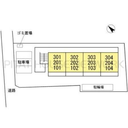 駐車場配置図