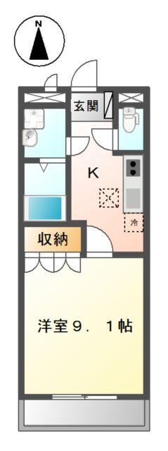 クレスト 間取り図画像