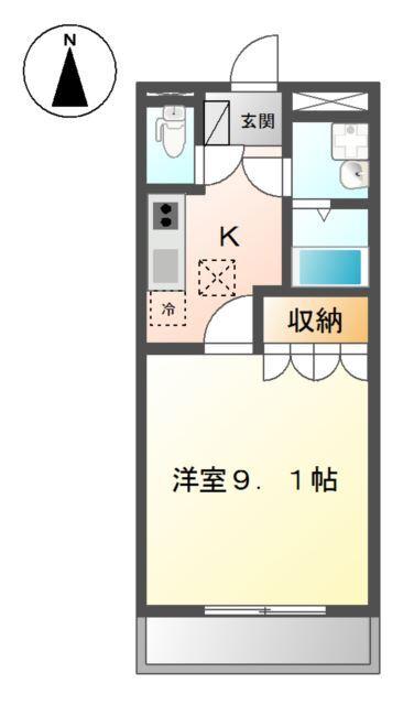 パーク・オアシス（Ｐａｒｋ　Ｏａｓｉｓ） 間取り図画像