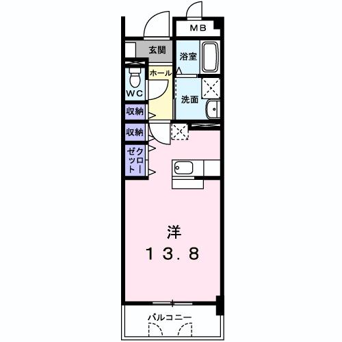 サンフォレスタ上道（508） 間取り図画像