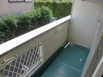 シャレーフロレスタ バルコニー