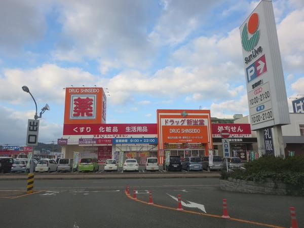 ドラッグ新生堂くりえいと宗像店：3135m
