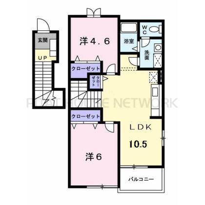 ベルメゾン 間取り図写真