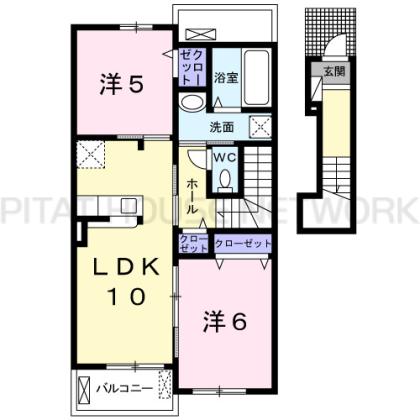 アミティエⅢ 間取り図写真