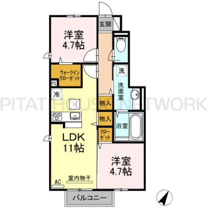 エスペランサ宮若 間取り図写真