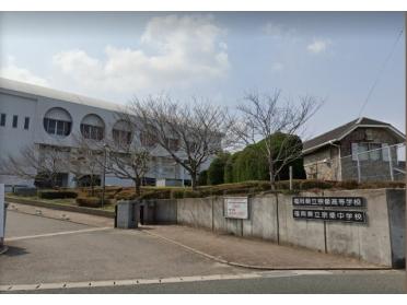 福岡県立宗像中学校：168m