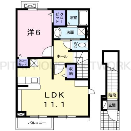 Ｐａｓｔｏｒａｌｅ　今古賀Ⅱ 間取り図写真