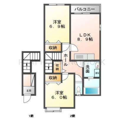  間取り図写真