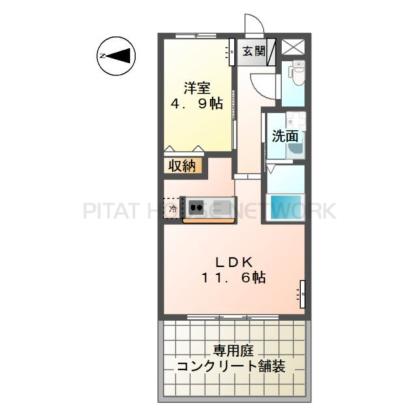  間取り図写真