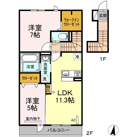  間取り図写真