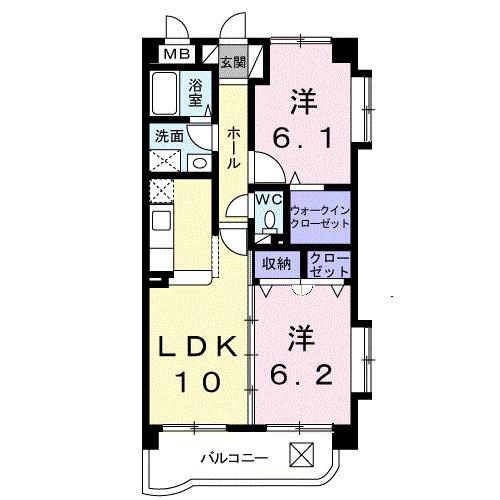 ボーフェン　ドゥリー（301） 間取り図画像