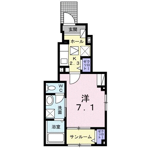 カーサ　スチェッソ（101） 間取り図画像