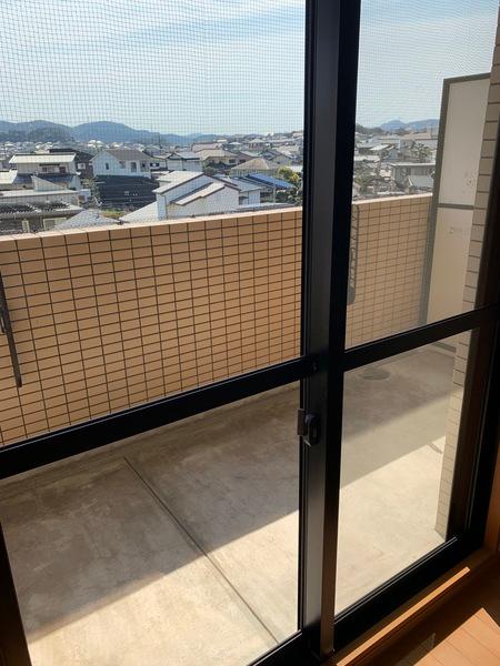 宗像市自由ヶ丘マンション バルコニー