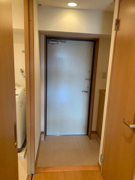 宗像市自由ヶ丘マンション 玄関