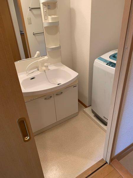 宗像市自由ヶ丘マンション 洗面