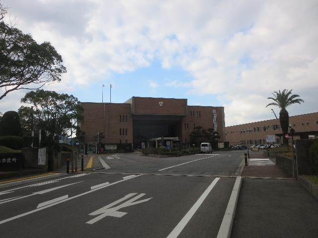 宗像市役所：1086m
