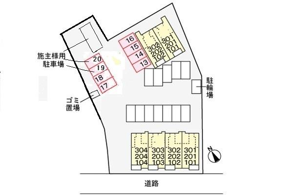 カーサ　スチェッソ（101） 駐車場