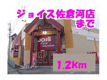 ジョイス　水沢佐倉河店：1200m