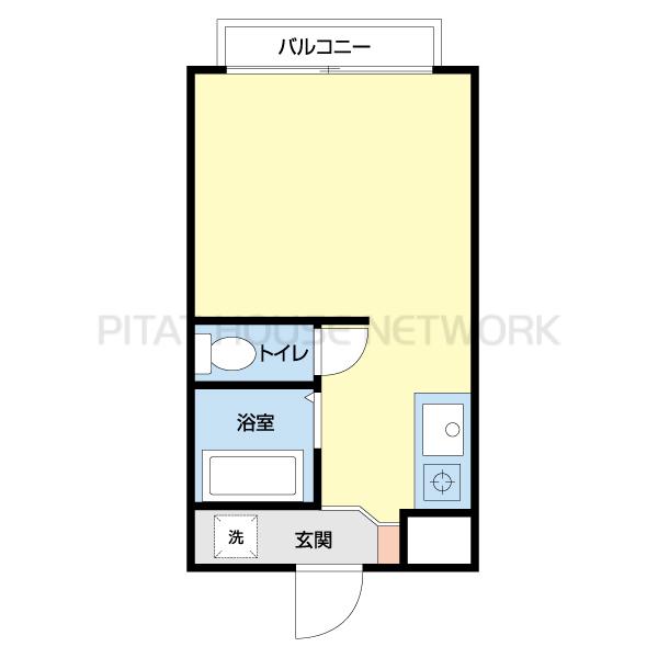 実際の間取は反転です