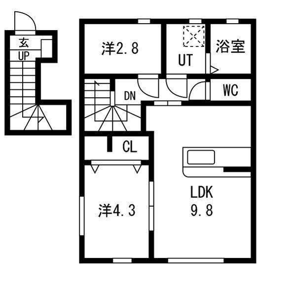  間取り図写真