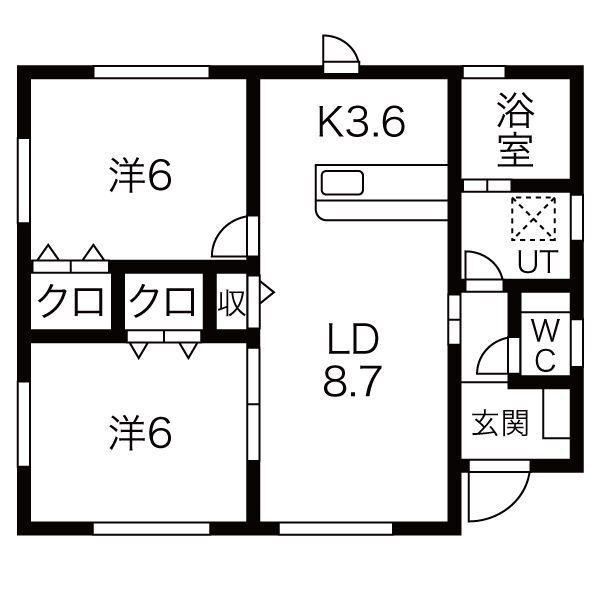 メゾンY・J（E棟） 間取り図画像