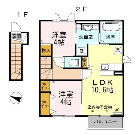  間取り図写真