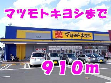 マツモトキヨシ：910m