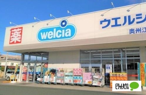 ウエルシア奥州江刺店：278m