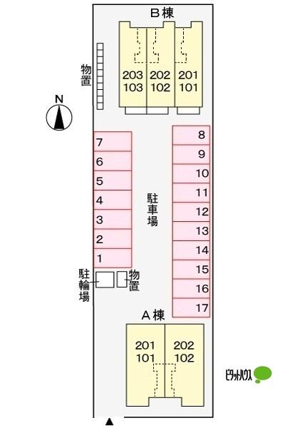 ポラリスⅢＢ（103） 駐車場