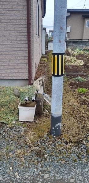 東側の隣地境