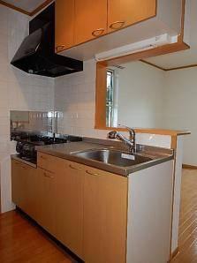 中津川市中津川アパート キッチン