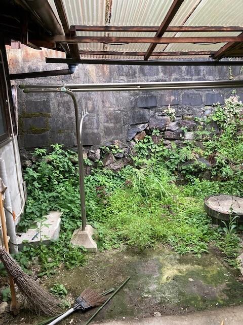 北野町貸家 庭