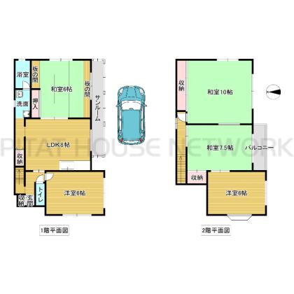  間取り図写真