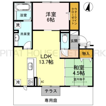  間取り図写真